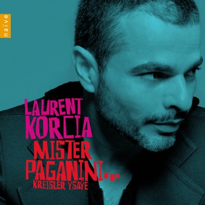 Couverture Laurent Korcia - Mister Paganini