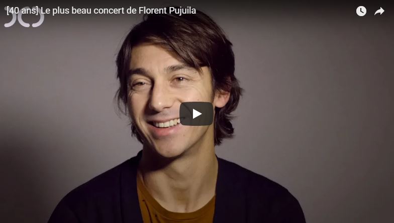 [40 ans] Le plus beau concert avec l'orchestre <br> de Florent Pujuila