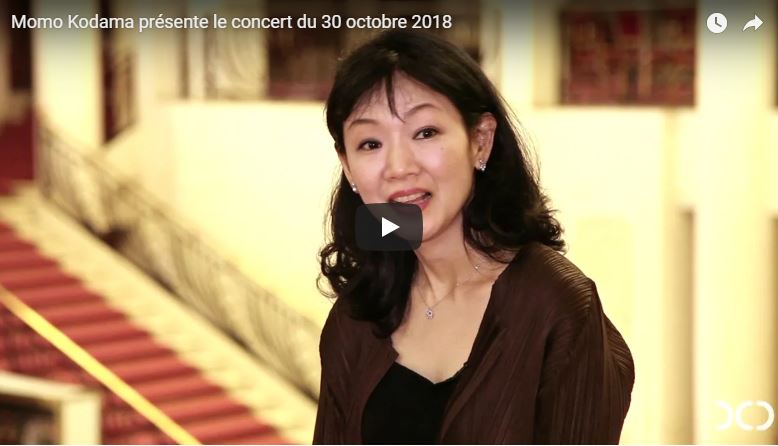 Momo Kodama présente <br> le concert du 30 octobre 2018