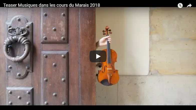 Musiques dans les cours du Marais 2018
