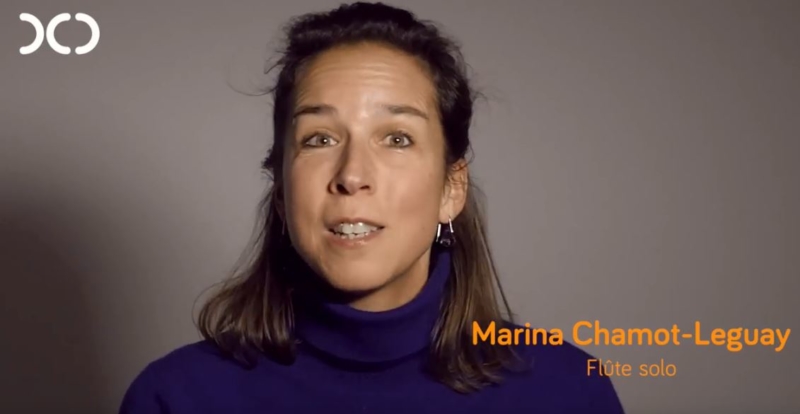 [40 ans] Le plus beau concert avec l'orchestre <br> de Marina Chamot-Leguay