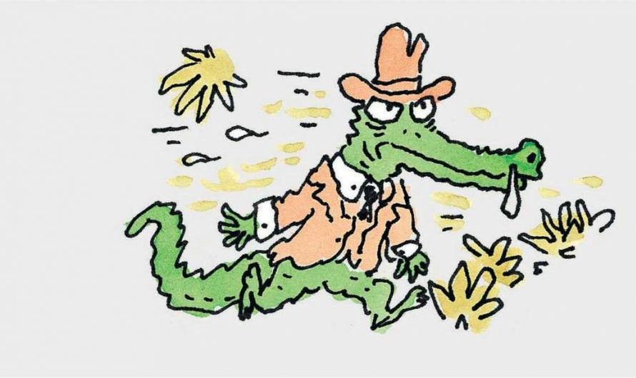 Monsieur Crocodile a beaucoup faim