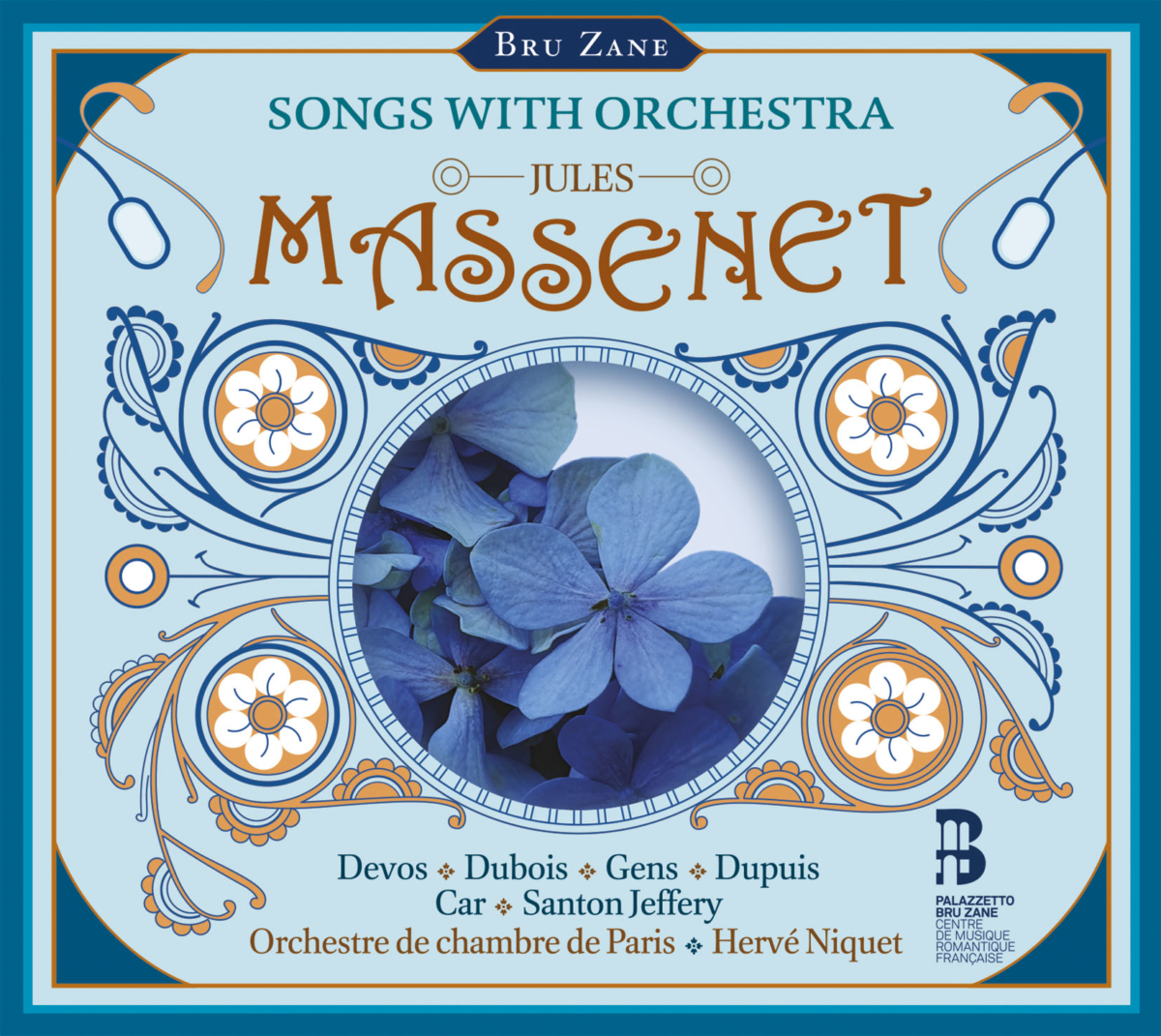 Couverture Jules Massenet - Songs with Orchestra