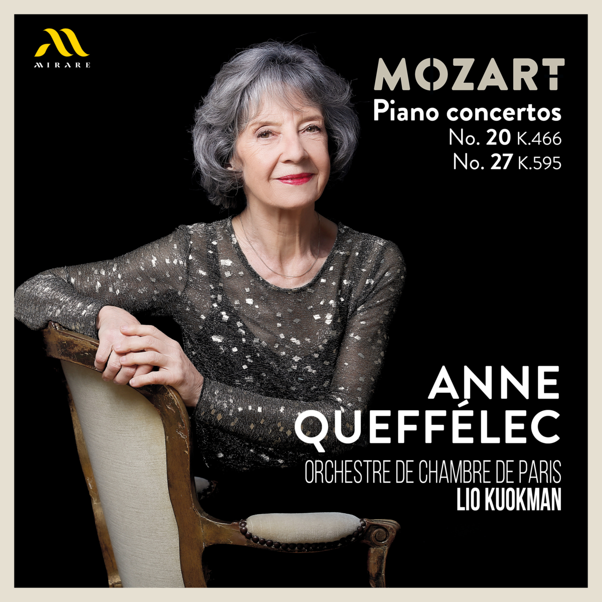 Cover Mozart, piano concertos n° 20 & 27