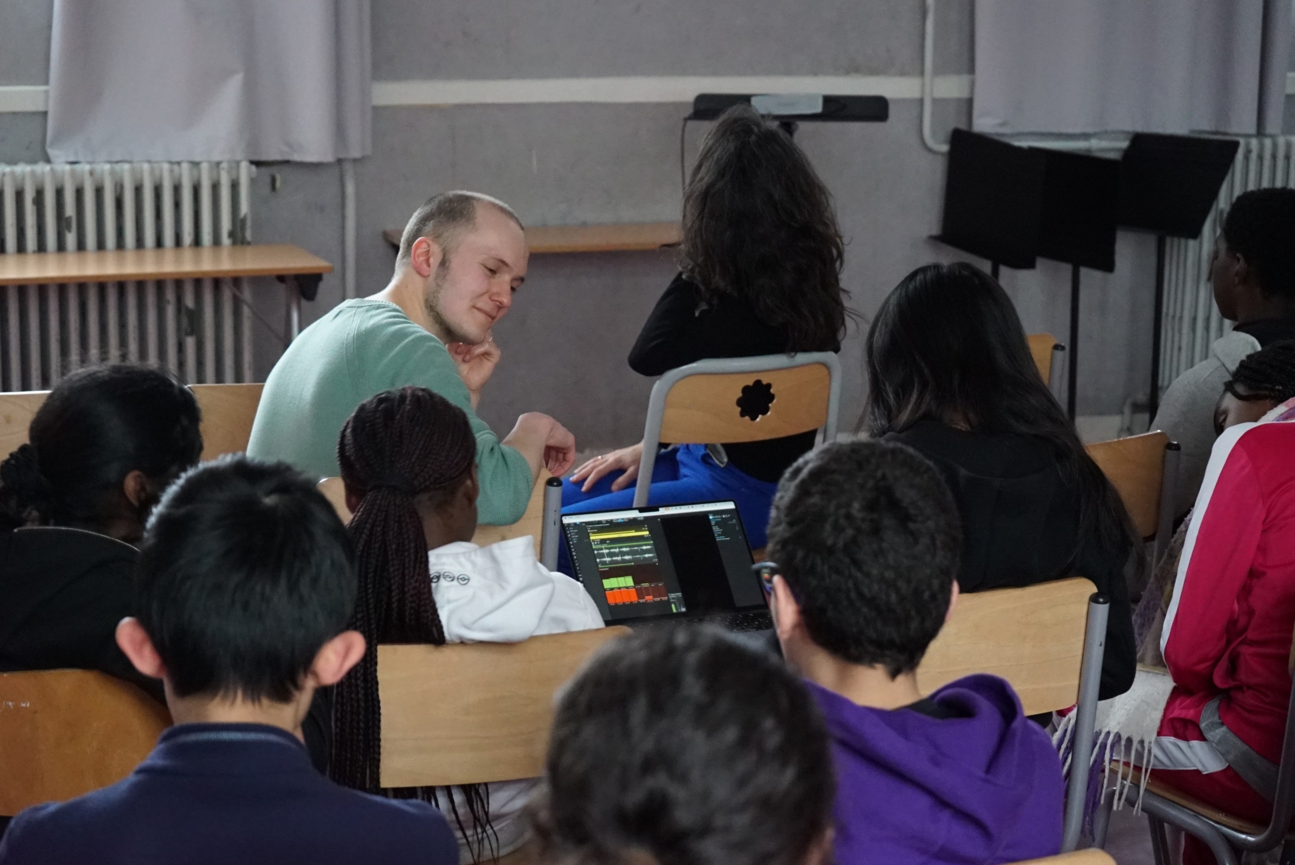 Manipulation sonore des compositions - 5eA Collège Mozart