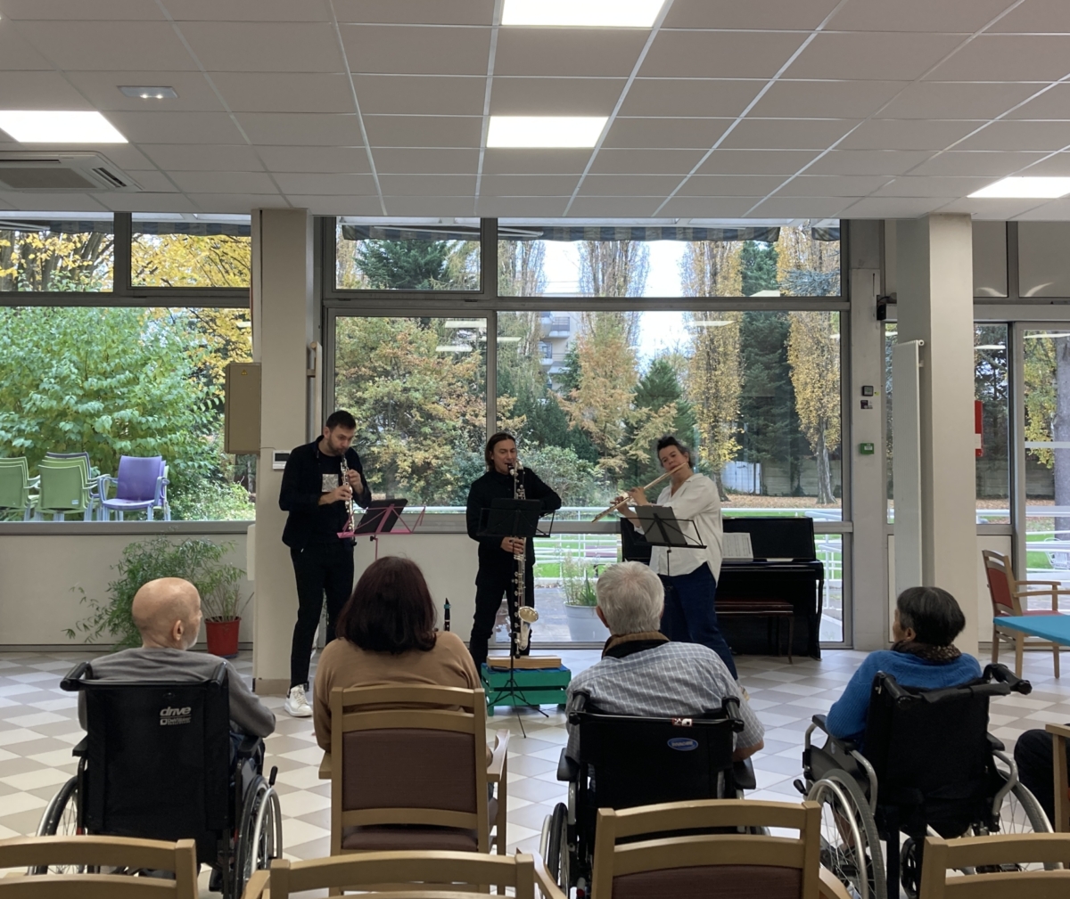 Concert en EHPAD