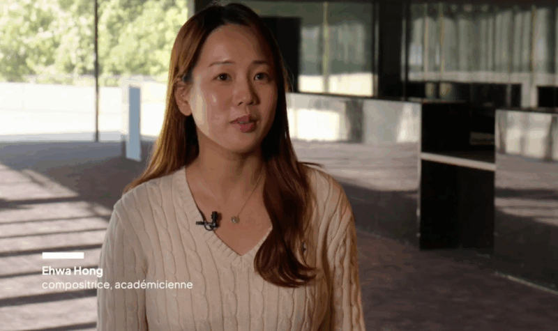 Ehwa Hong, compositrice et académicienne de l'Académie des jeunes compositrices 2025/2027